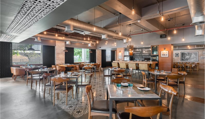 SAii Laguna Phuket Food Beverage Miss Olive Oyl Indoor Dining Area